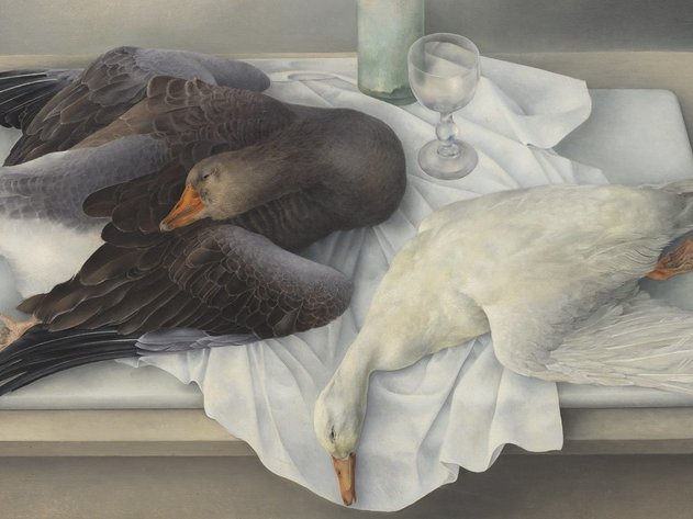 Wim Schumacher, Stilleven met gans en eend, 1934-1935, Collectie Museum MORE