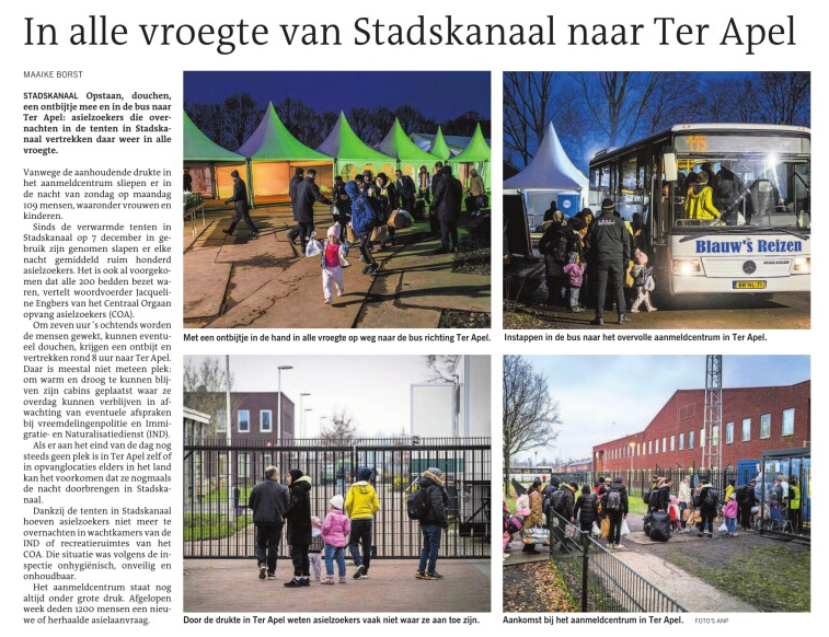 Dagblad van het Noorden, 19 december 2023 
